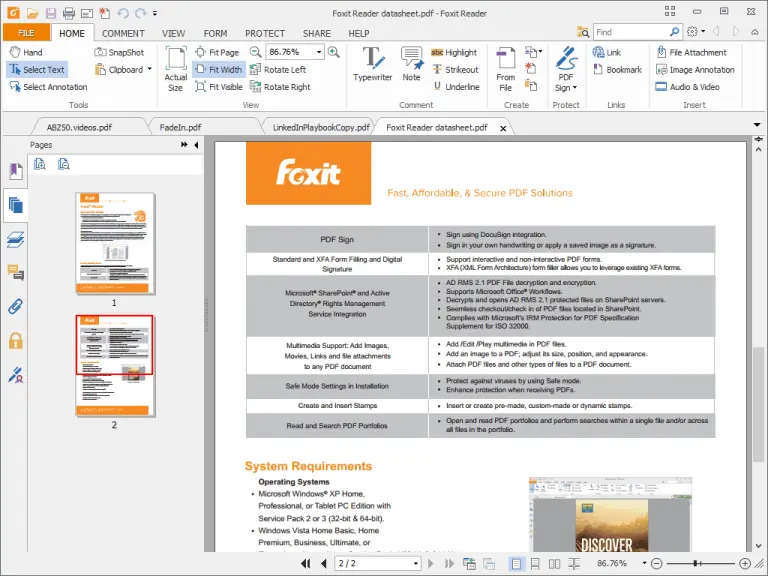 Foxit PDF Reader: O Leitor de PDF Foxit Completo e Eficiente para Seu Dia a Dia